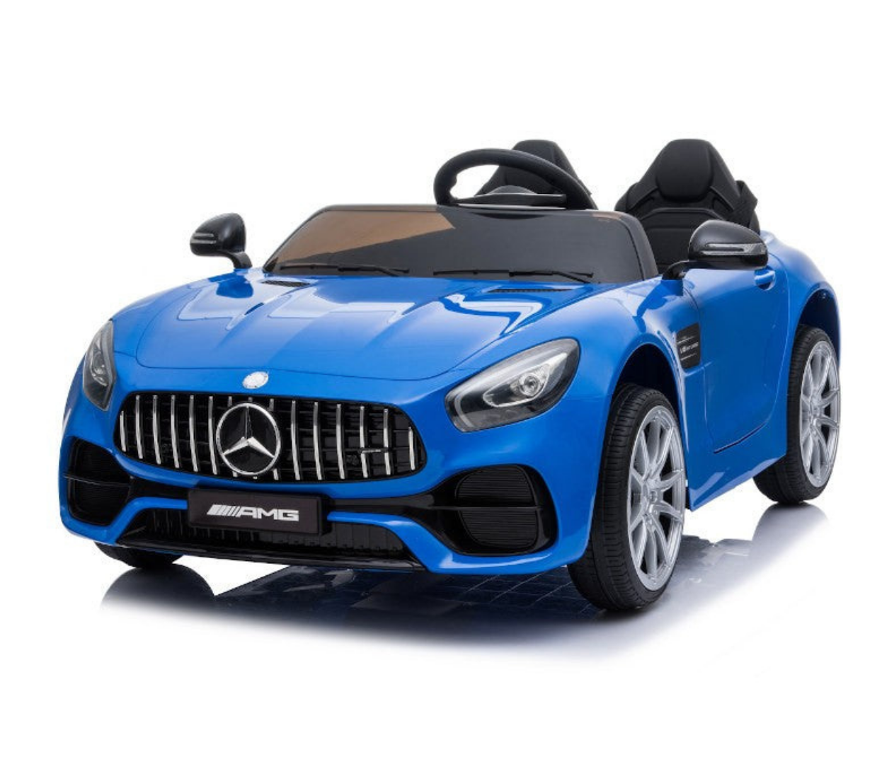 Kinderauto Elektrisch - Doppelsitzer „Mercedes AMG GT“ für 2 Kinder - –  Elektroautos für Kinder